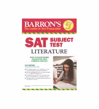 کتاب Barrons SAT Subject Test Literature 6th Edition بارونز اس ای تی سابجکت تست لیتریچر ویرایش ششم