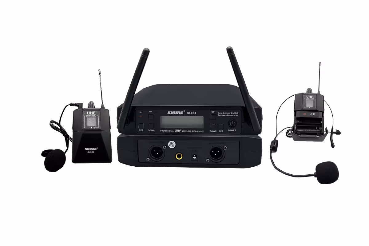 میکروفن بیسیم یقه ای شور SHURE GLXD4