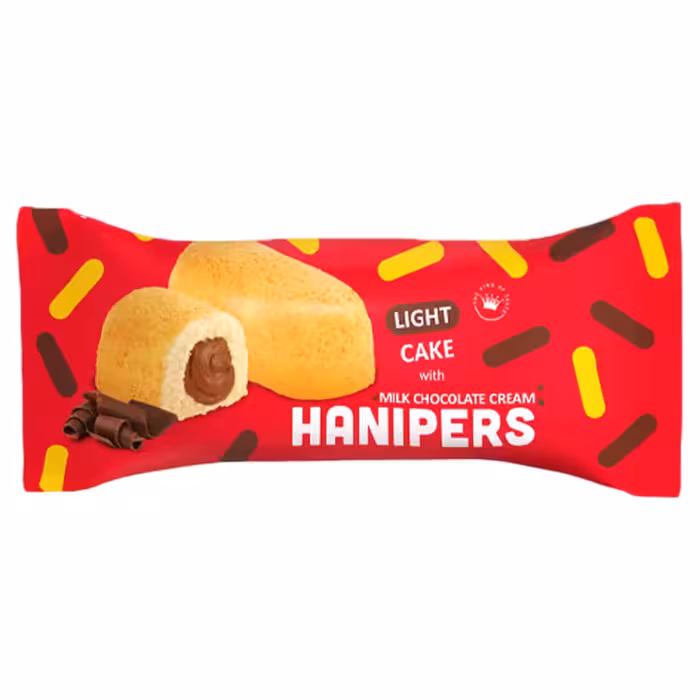 کیک وانیلی با مغز کرم کاکائویی هانیپرز – 36 گرم