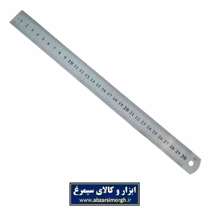 خط کش فلزی 30 سانت معمولی OKK-004