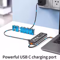 هاب 7 پورت USB-C ویوو مدل 007-CYBER 7 in 1 CB