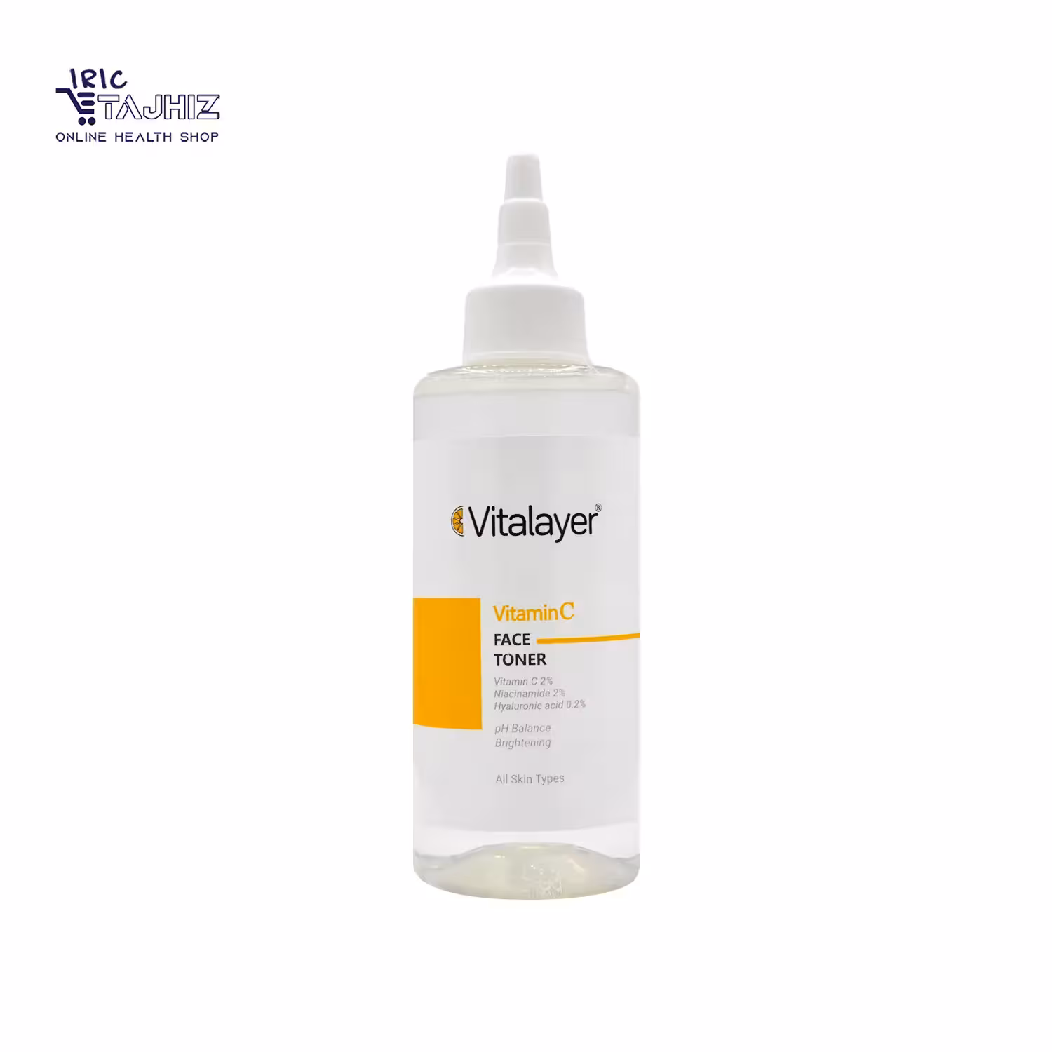 تونر صورت ویتامین سی ویتالیر Vitalayer حجم 200 میلی لیتر