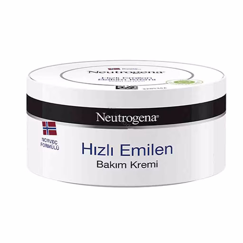 کرم مرطوب کننده فرانسوی نوتروژینا Neutrogena Hızlı Emilen مناسب پوست خشک 200 میل