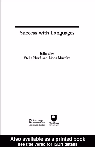 خرید و دانلود نسخه کامل کتاب Success With Languages (Routledge Study Guides)