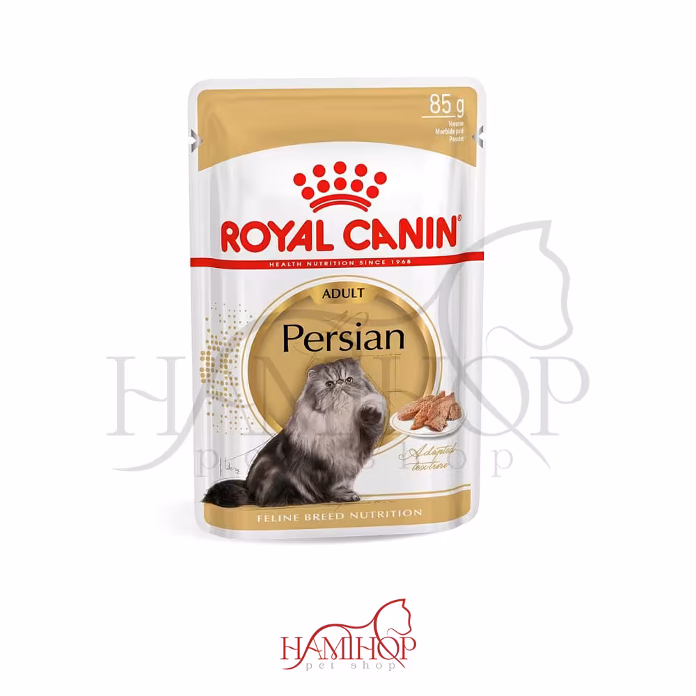 پوچ گربه رویال کنین مدل پرشین Persian وزن 85 گرم