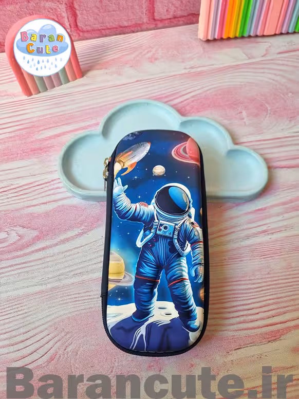 جامدادی نیم تبلتی برجسته طرح فضانورد