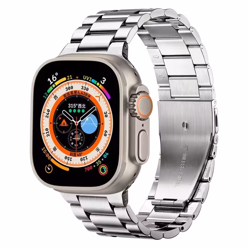 ساعت هوشمند مدل WS 78 ULTRA 2 دارای قابلیت کنترل سطح اکسیژن خون با بند فلزی | کالا مکس