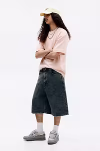 تی شرت مردانه پیراهن آستین کوتاه اساسی اورجینال Pull & Bear