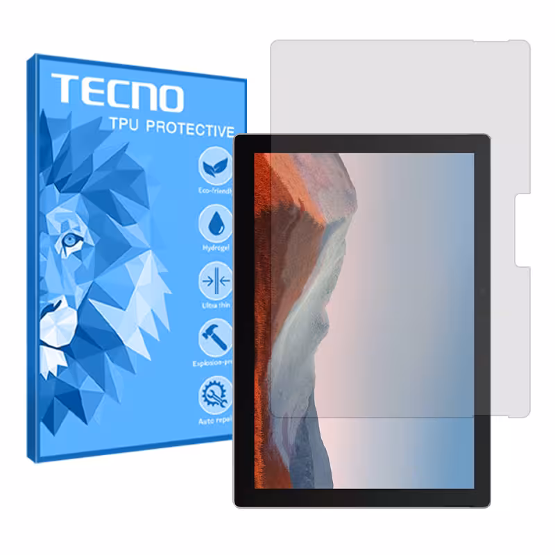 گلس تبلت مایکروسافت Surface Pro 7 مدل نانو هیدروژل مات برند تکنو کد XL