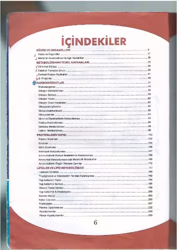 خرید و دانلود نسخه کامل کتاب Biyokimya Konu Kitabı
