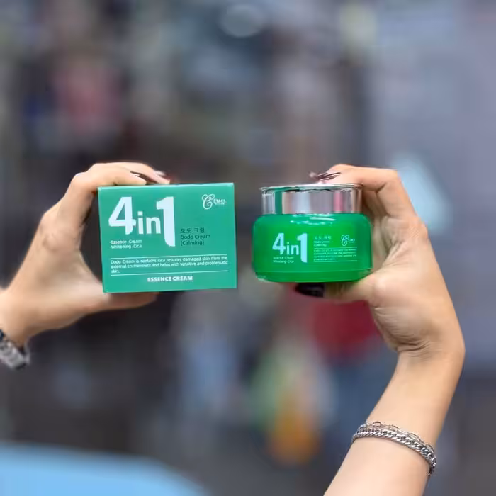 کرم مرطوب کننده و ترمیم کننده سبز 4in1