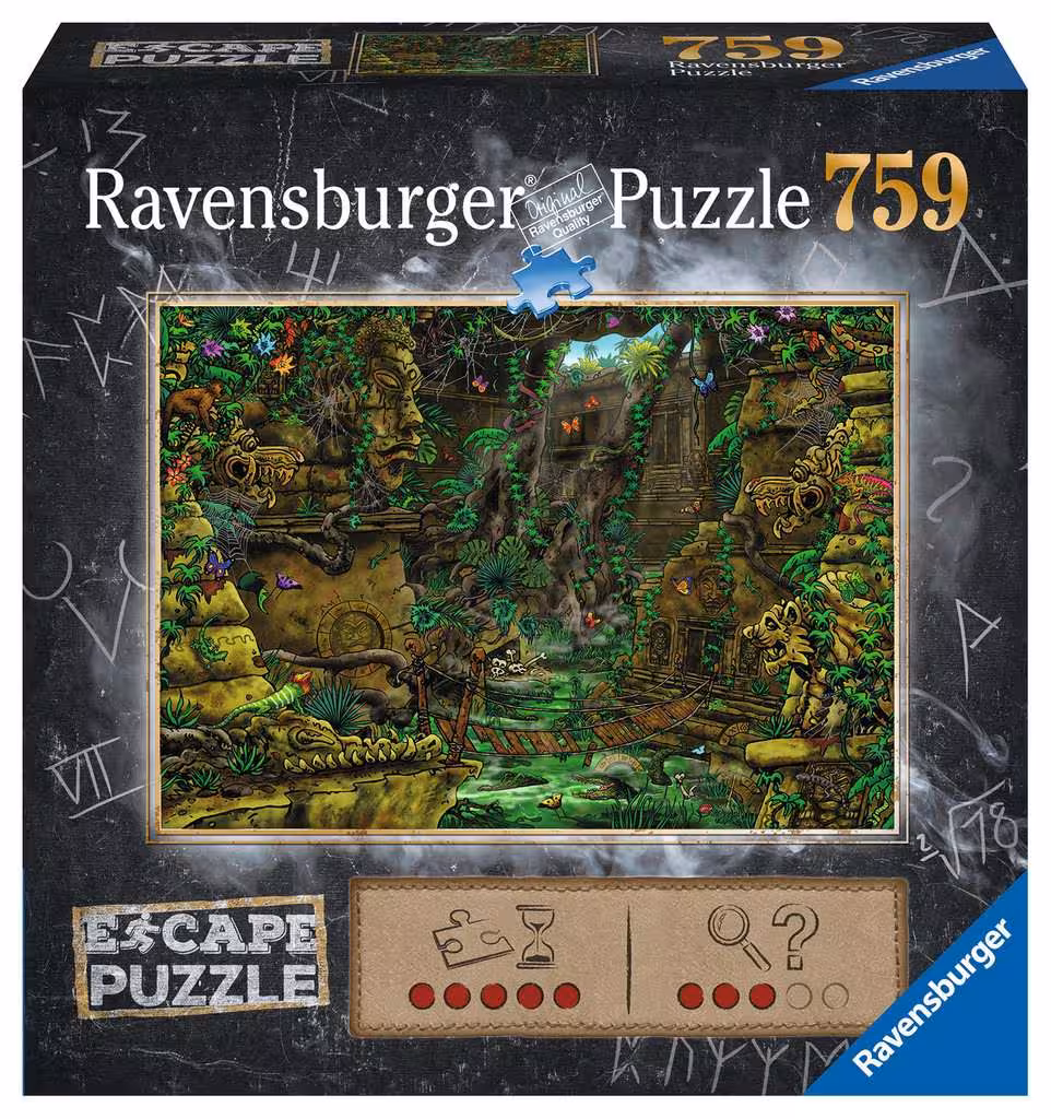 پازل معمایی 759 قطعه Ravensburger طرح محوطه معبد