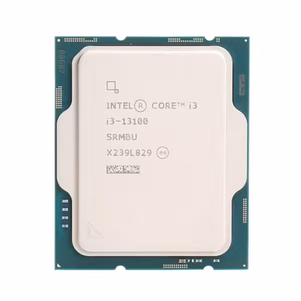 پردازنده اینتل Raptor Lake مدل TRY 13100 بدون جعبه