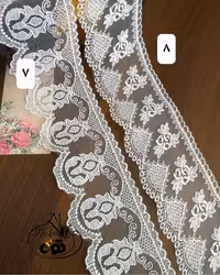 تور سفید پهن