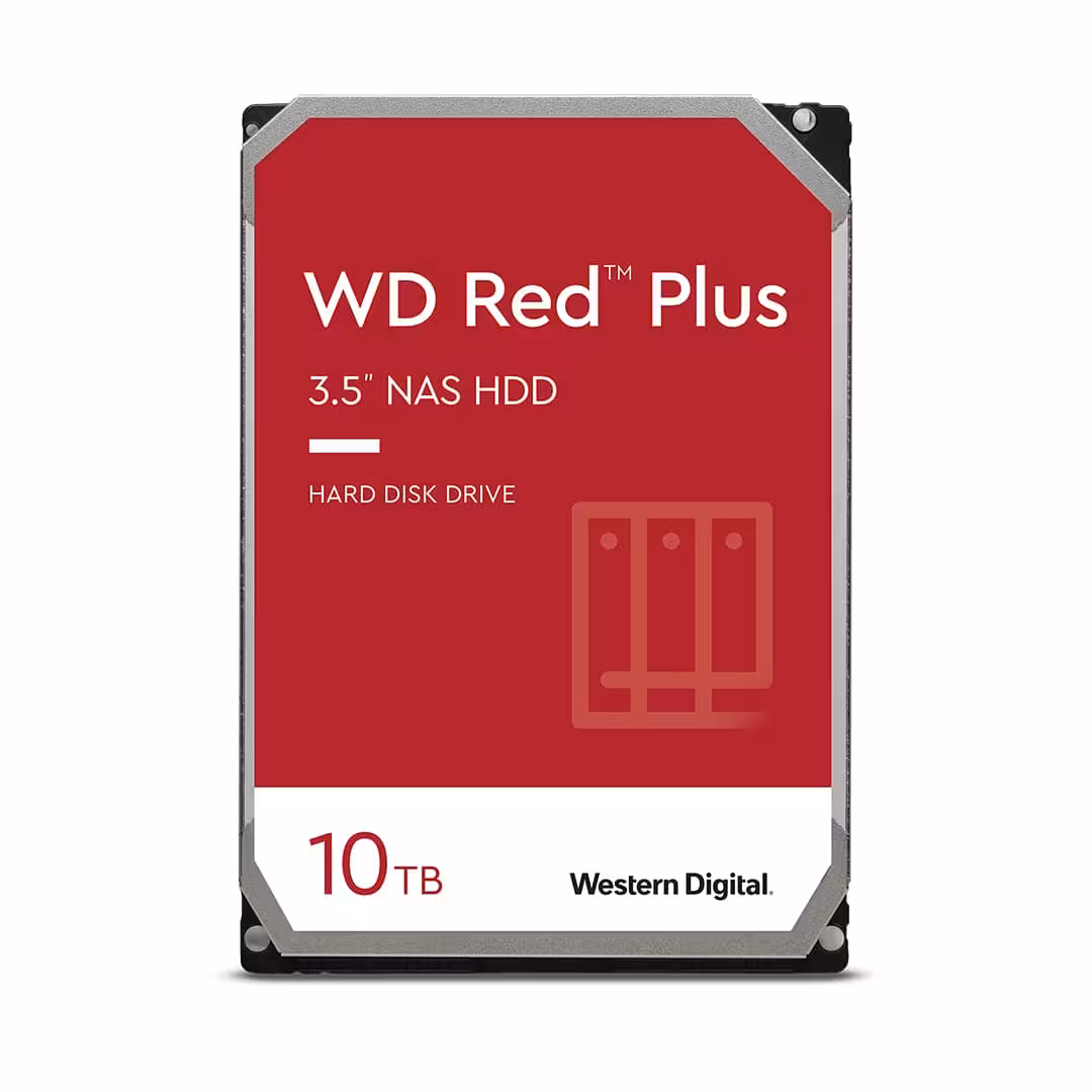 هارددیسک اینترنال وسترن دیجیتال مدل RED PLUS WD101EFBX ظرفیت 10 ترابایت