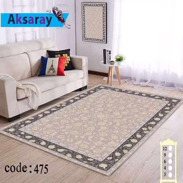 روفرشی کشدار مخمل شانل تراکم بالا طرح وینتیجی کد 475