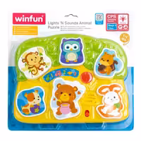 پازل حیوانات موزیکال کد WINFUN 000771