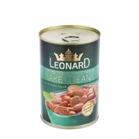 کنسرو لوبیا چیتی با قارچ لئونارد 420 گرمی