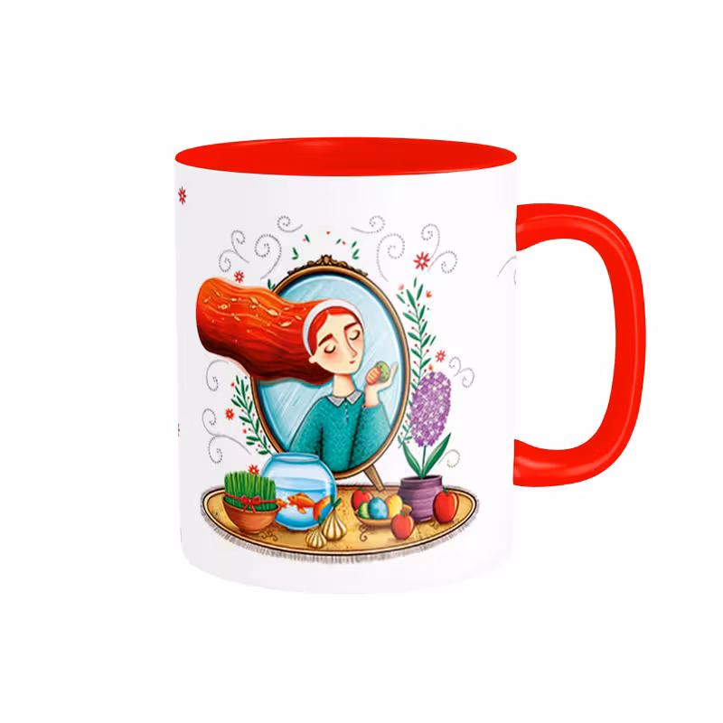 ماگ شادیت طرح بهار کد 01