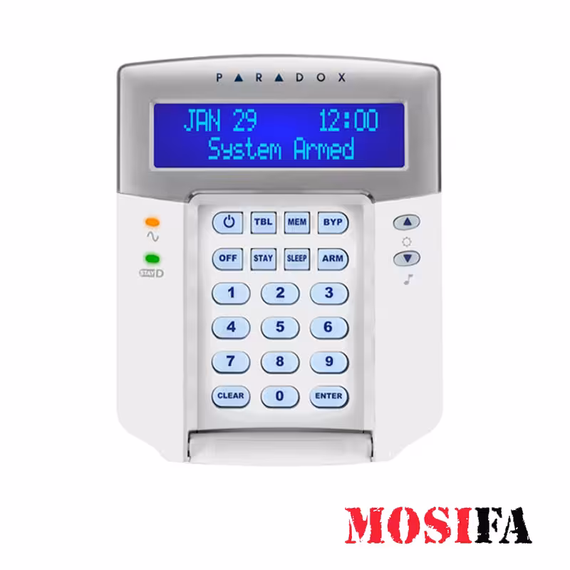 کیپد دزدگیر اماکن پارادوکس مدل  K32LCD