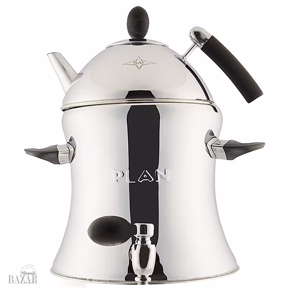 ست کتری و قوری استیل رو گازی 4/5 لیتر پلان کد 4041