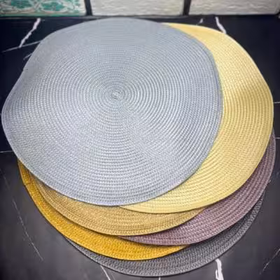 زیر بشقابی گرد کنفی