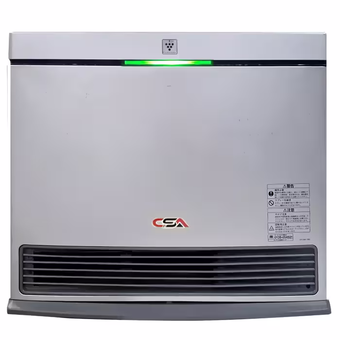 بخاری و فن هیتر گازی ژاپنی 5800 پلاسما مناسب 120 متر تصفیه هوا دار CSA