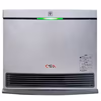 بخاری و فن هیتر گازی ژاپنی 5800 پلاسما مناسب 120 متر تصفیه هوا دار CSA