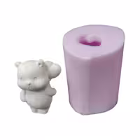 قالب سیلیکونی خرس بادکنک به دست قطر 3 ارتفاع 6سانت