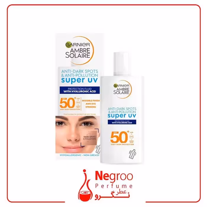 ضد آفتاب فلوئیدی گارنیر Garnier ضد لک سوپر یو وی super uv