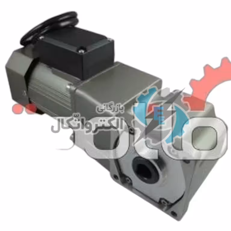 موتورگیربکس دیسی 24 ولت، 120 وات 120 دور بر دقیقه، گیربکس 90 درجه نسبت 15، ساخت تایلی چین