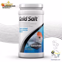 نمک گلدفیش و ماهی قرمز سالت گلد سیچم