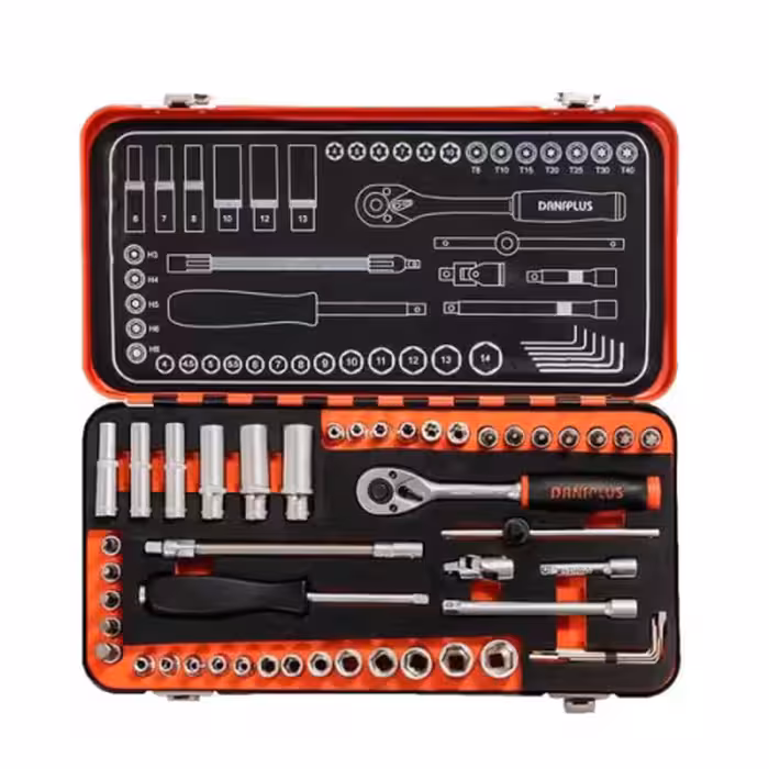 جعبه بکس داناپلاس 50 پارچه 1/4 اینچ مدل D3920150