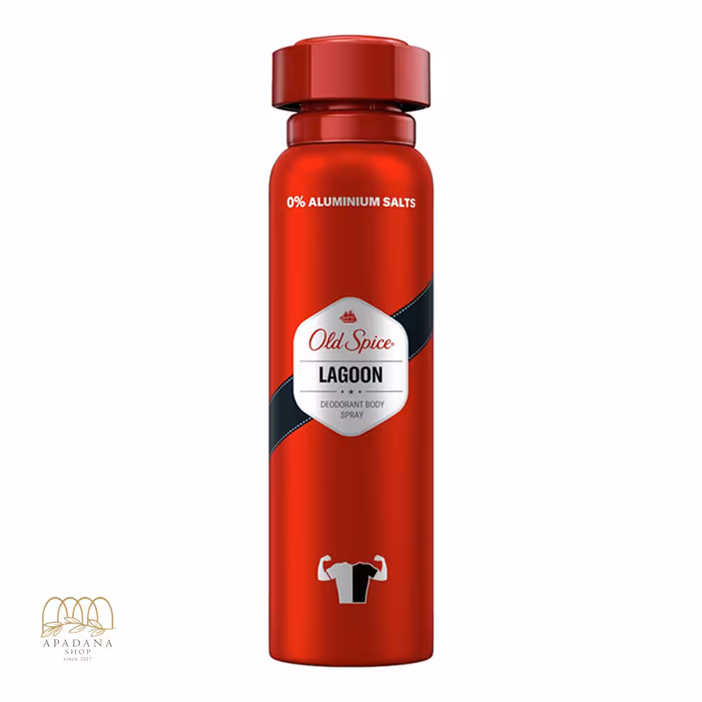 اسپری دئودورانت آقایان اولد اسپایس مدل لاگون Lagoon حجم 150 میل