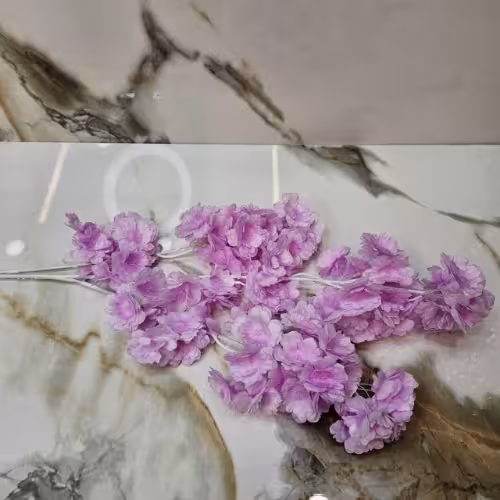 شکوفه 3 بازو بنفش مصنوعی