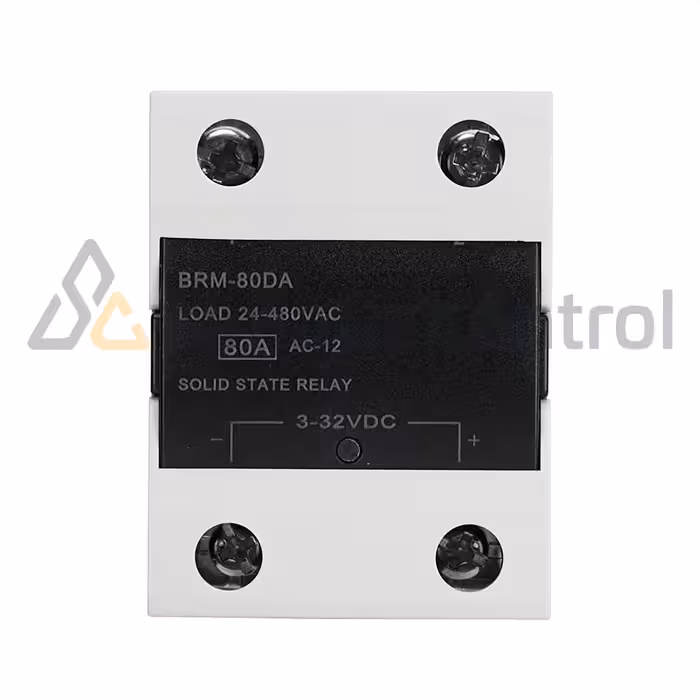 رله الکترونیکی SSR تک فاز 80 آمپری BERM-80DA