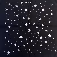 باندانا (دستمال سر)جنس نخی قواره 60در رنگهای سفید مشکی سبزقرمز