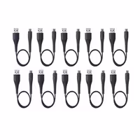 کابل تبدیل USB به MicroUSB بیاند مدل BA-313 طول 0.3 متر بسته ده عددی