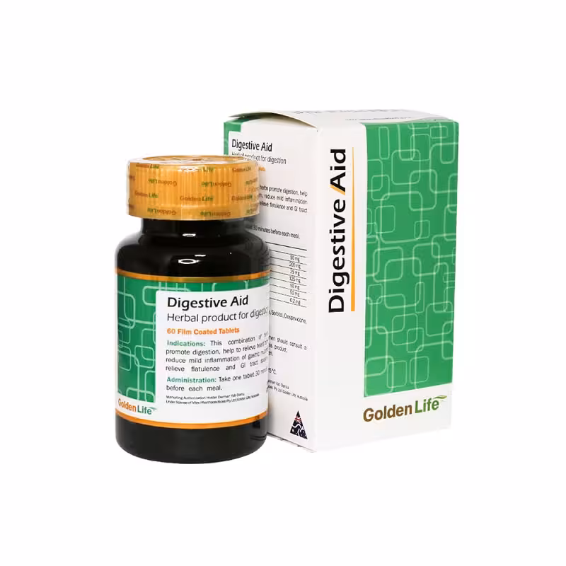 قرص دایجستیو اید گلدن لایف | Digestive Aid