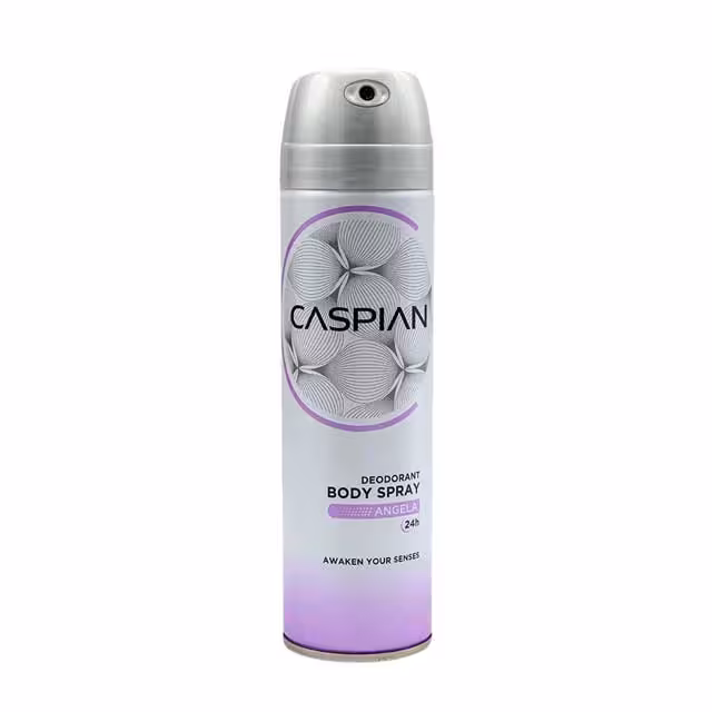 اسپری بدن زنانه کاسپین مدل آنجلا 150 میلی لیتری