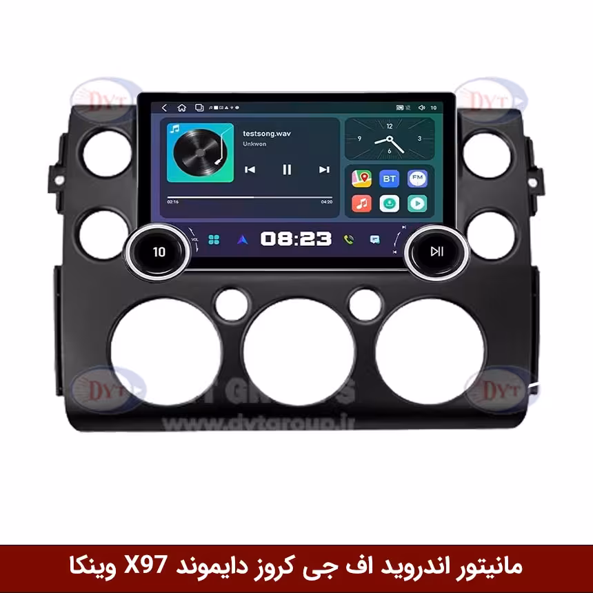 مانیتور ولومدار اف جی کروز برند دایموند 2K مدل X97 FLY وینکا - 9.7 اینچ
