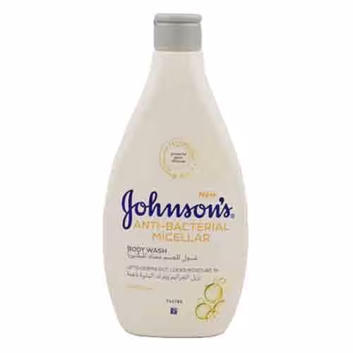 شامپو بدن فرانسوی جانسون Johnson’s Anti-Bacterial Micellar آنتی باکتریال با رایحه لیمو 400 میل