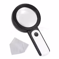 ذره بین با لامپ LED