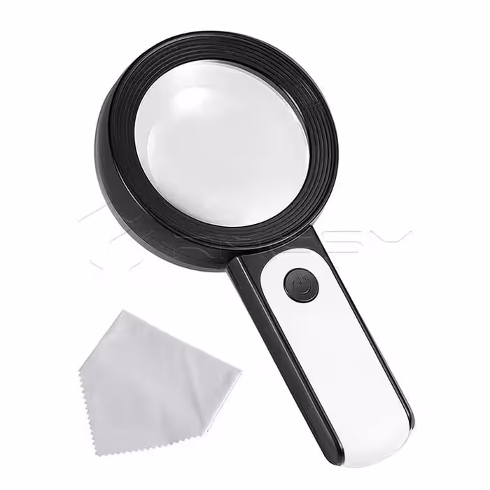 ذره بین با لامپ LED