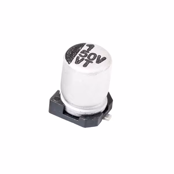 خازن SMD الکترولیت 1 میکرو فاراد 50 ولت