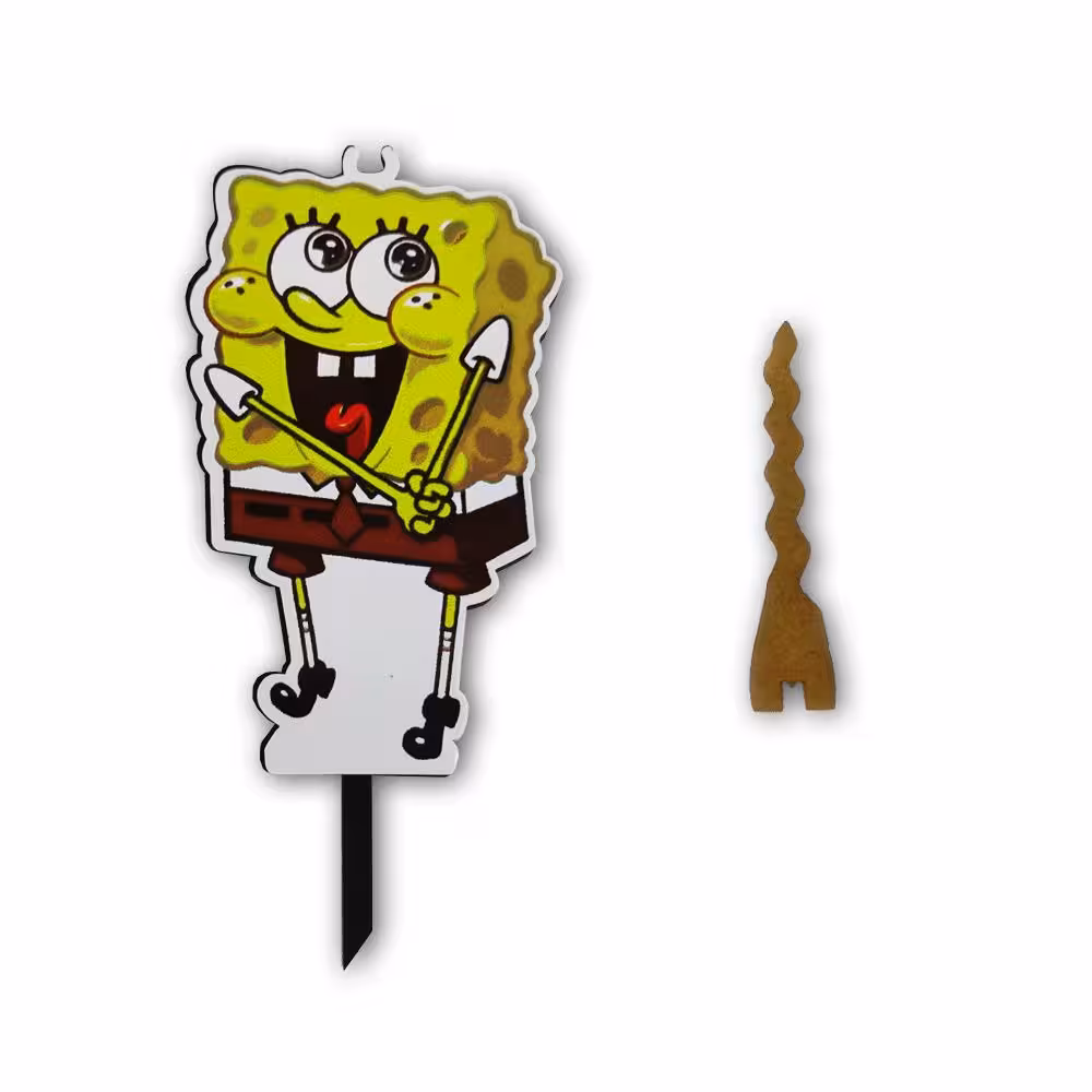 تاپر و شمع باب اسفنجی