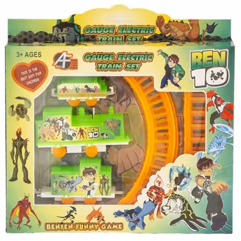 اسباب بازی قطار باطری خور جعبه ای