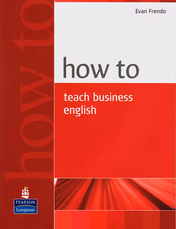کتاب چگونه انگلیسی را تدریس کنیم How to Teach Business English
