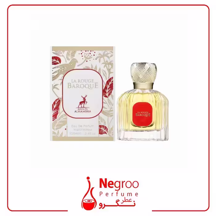 طر ادکلن الحمبرا باروک رژ 540 مشابه باکارات رژ 540