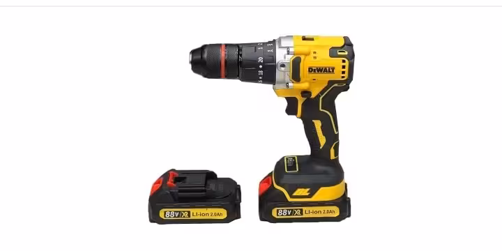 دریل شارژی 36 ولت براشلس چکشی طرح دیوالت مدل DCD777